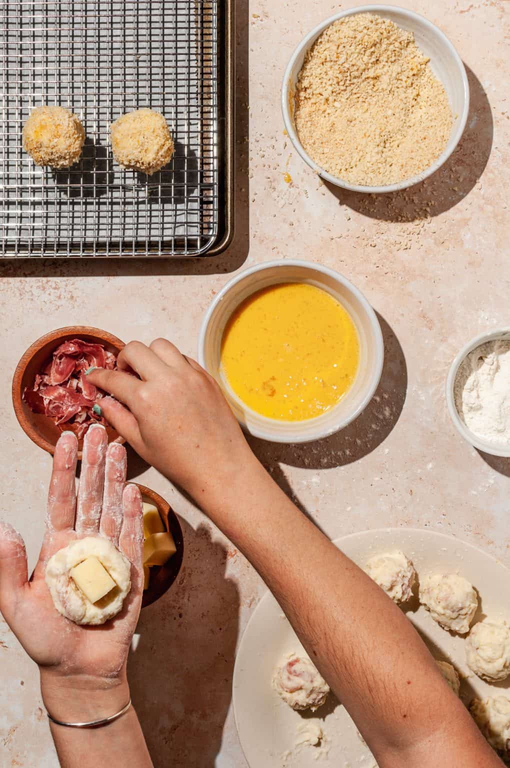 Ham and Cheese Croquettes (with air fryer option) Butter & Thyme